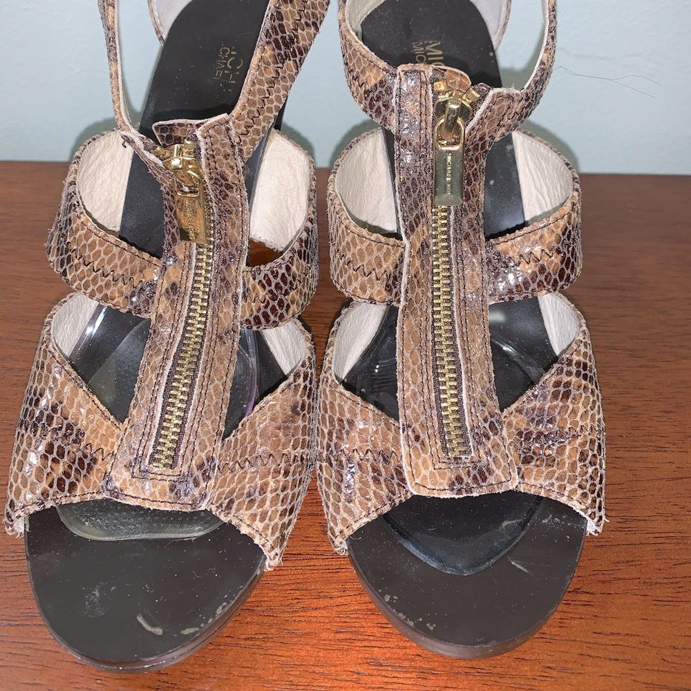 Michael Kors Snake Print Sz9
